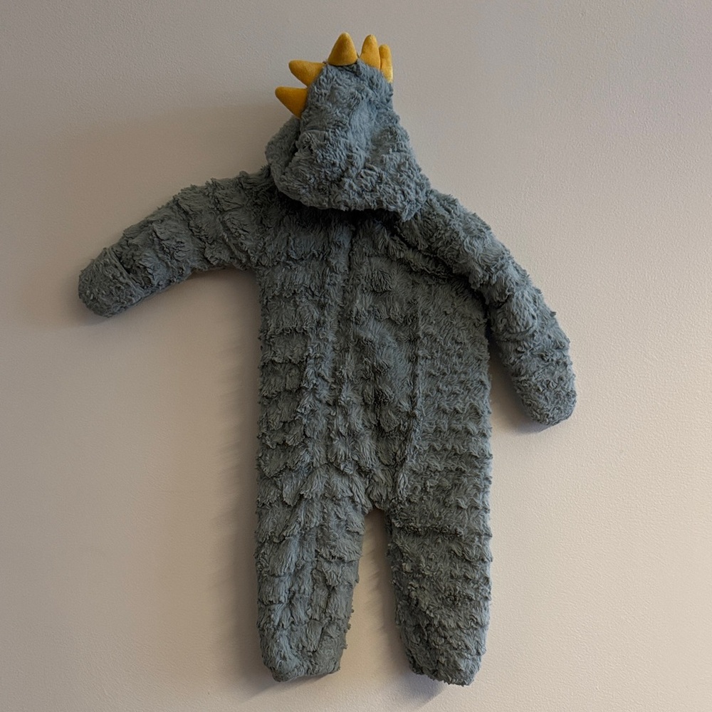 Cozy Dinosaur-Themed Kids One Piece